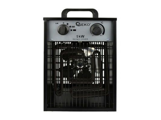 Elektrický ohřívač vzduchu s ventilátorem 5kW / Mírně promáčknutý roh
