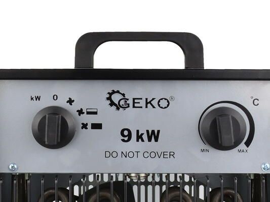 Elektrický ohřívač vzduchu s ventilátorem 9kW