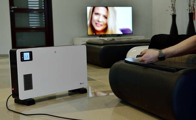 Konvektorový ohřívač LCD s dálkovým ovládáním
