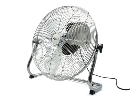 Podlahový ventilátor z nerezové oceli 50 cm