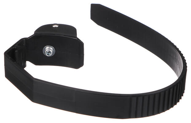 Rychloupínací pásek pro nosič kol na tažné zařízení, délka 38cm, černý - náhradní díl