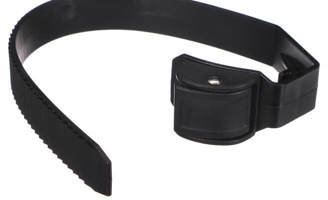 Rychloupínací pásek pro nosič kol na tažné zařízení, délka 38cm, černý - náhradní díl