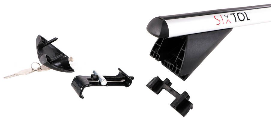 Příčný nosník se zámkem hliníkový ROOF RACK IN 1, 120cm, nosnost 90kg