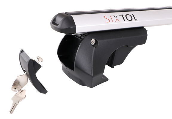 Příčný nosník se zámkem hliníkový ROOF RACK PRO 120cm, nosnost 90kg