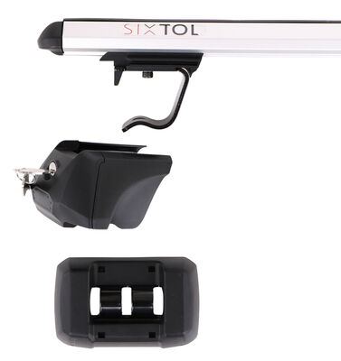 Příčný nosník se zámkem hliníkový ROOF RACK FIX PRO, 120cm, nosnost 90kg