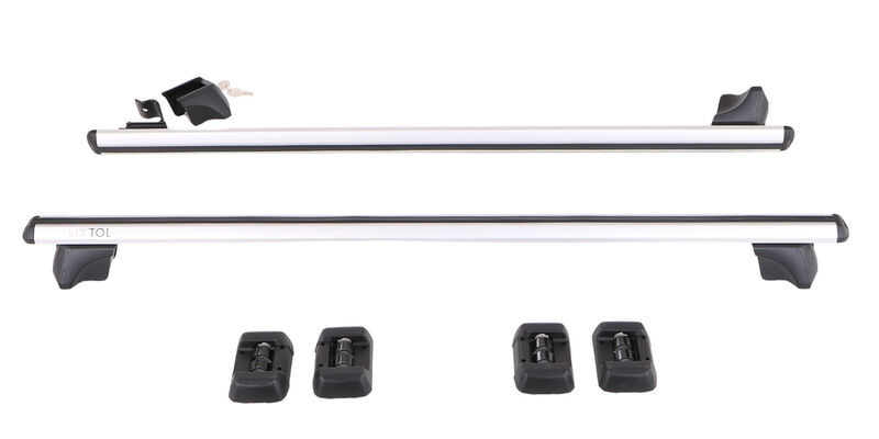 Příčný nosník se zámkem hliníkový ROOF RACK FIX PRO, 120cm, nosnost 90kg