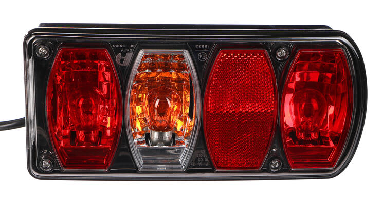 Sada světel s kabelem a 13pin zástrčkou pro nosič kol E-BIKE PREMIUM - náhradní díl