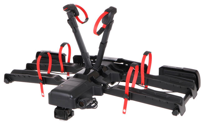 Nosič kol na tažné zařízení E-BIKE 2 PREMIUM - 2 elektrokola, nosnost 60kg, skládací