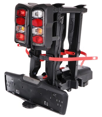 Nosič kol na tažné zařízení E-BIKE 2 PREMIUM - 2 elektrokola, nosnost 60kg, skládací