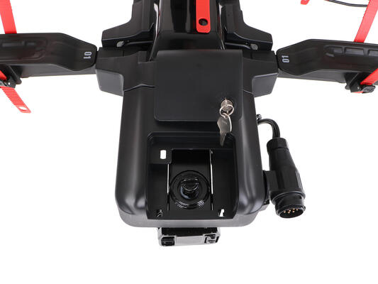 Nosič kol na tažné zařízení E-BIKE 3 PREMIUM - 3 elektrokola, nosnost 60kg, skládací