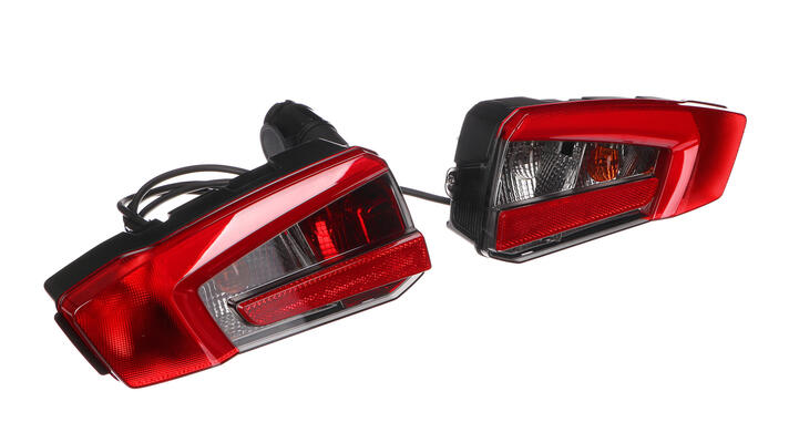 Sada světel s kabelem a 13pin zástrčkou pro nosič kol E-BIKE PRO - náhradní díl