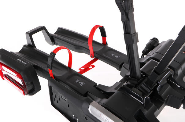 Nosič kol na tažné zařízení E-BIKE 2 PRO - 2 elektrokola, nosnost 60kg, skládací