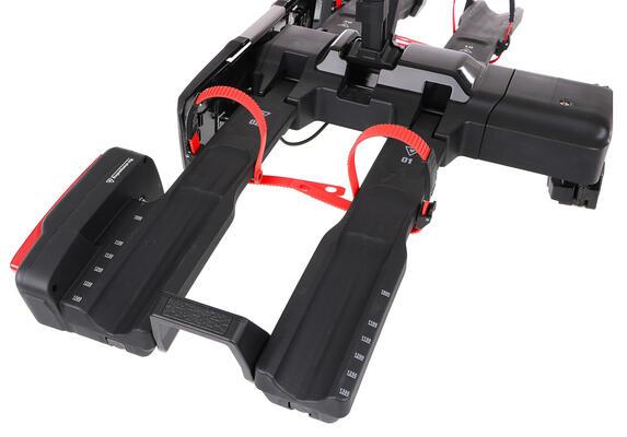 Nosič kol na tažné zařízení E-BIKE 2 PRO - 2 elektrokola, nosnost 60kg, skládací