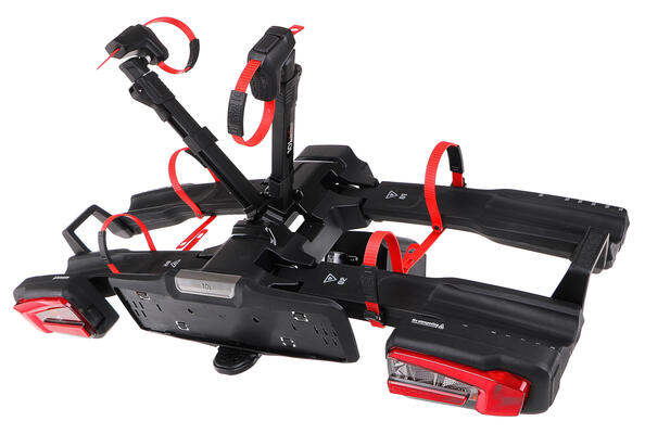 Nosič kol na tažné zařízení E-BIKE 2 PRO - 2 elektrokola, nosnost 60kg, skládací