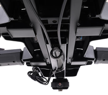 Nosič kol na tažné zařízení E-BIKE 3 PRO - 3 elektrokola, nosnost 60kg, skládací