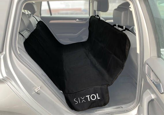 Ochranná deka do auta pod psa CAR BEN - polepený obal