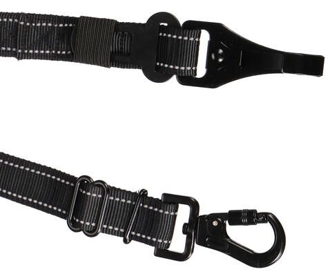 Bezpečnostní pás do auta pro psa CAR BELT FREDY, 63/90 x 2,5cm