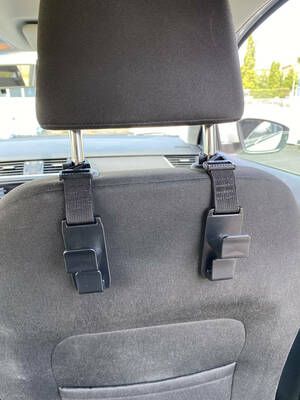 Háček do auta za opěrku hlavy CAR HOOK 2, 2ks