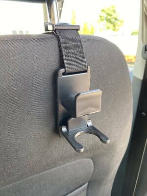 Háček do auta za opěrku hlavy CAR HOOK 2, 2ks
