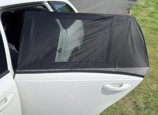 Sluneční clona na boční okno auta / návlek na dveře CAR SUNSHADE SET 3, vel. L, 2ks