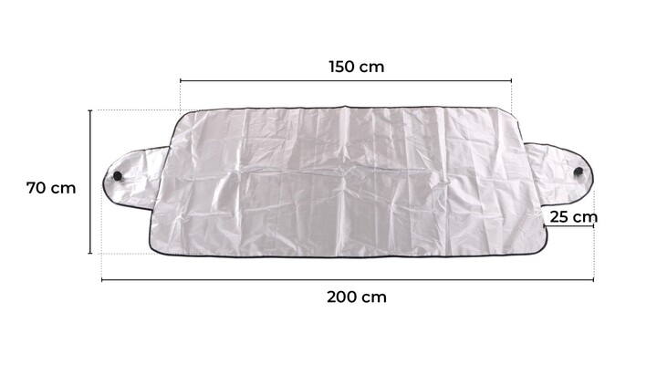 Clona proti námraze, sněhu a slunci CAR SNOW COVER 2, 200 x 70 cm
