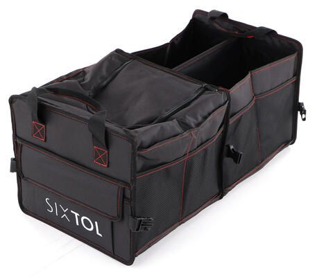Organizér do kufru auta CAR COMPACT 5L THERMO, 5 přihrádek, velká termotaška, skládací