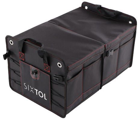 Organizér do kufru auta CAR COMPACT 14 PRO, 14 přihrádek, skládací, s víkem