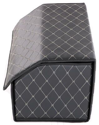 Organizér do kufru auta CAR COMPACT ELEGANT L, 2 přihrádky, skládací, s víkem