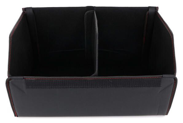 Organizér do kufru auta CAR COMPACT LEATHER L, 2 přihrádky, skládací, s víkem
