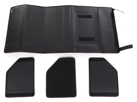 Organizér do kufru auta CAR COMPACT LEATHER L, 2 přihrádky, skládací, s víkem