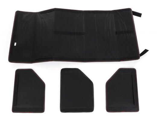 Organizér do kufru auta CAR COMPACT LEATHER L, 2 přihrádky, skládací, s víkem