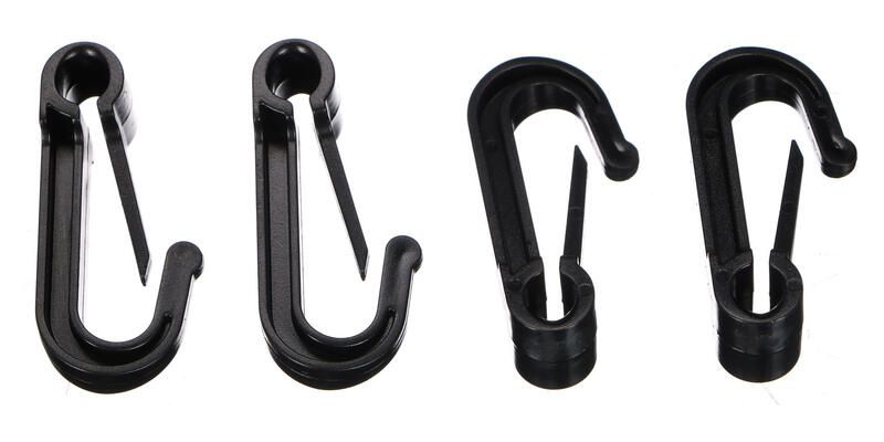 Upevňovací háčky pro síť do auta CAR NET HOOKS, 10ks - náhradní díl