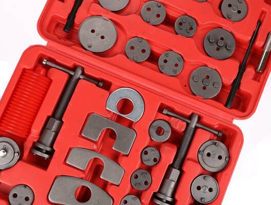 Stlačovák brzdových pístů MECHANIC BRAKE SET 35, sada 35ks