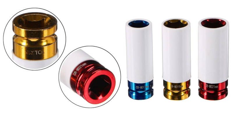 Rázové hlavice MECHANIC IMPACT 1, 1/2", 3ks
