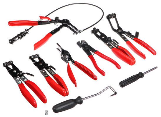 Sada kleští na hadicové spony MECHANIC HOSE CLAMP SET 9
