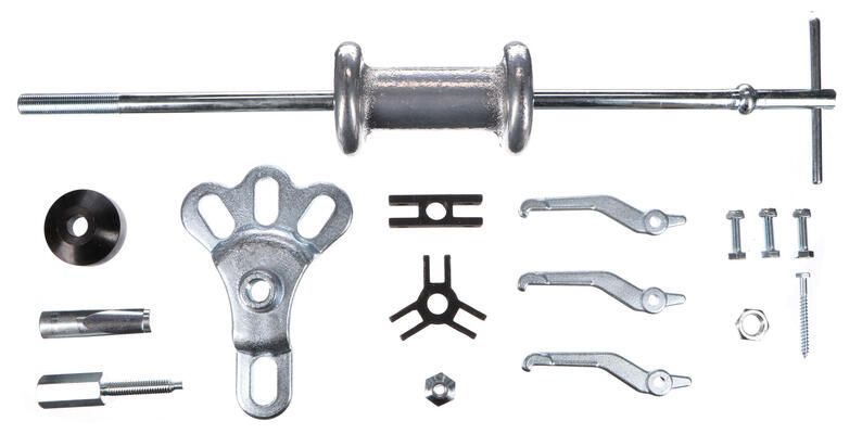 Univerzální sada stahováků s rázovým kluzkým kladivem MECHANIC PULLER SET 16