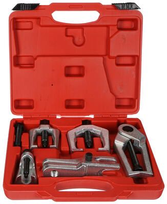 Sada stahováků kulových čepů a řídících tyčí MECHANIC PULLER SET 6, 6ks - poškozený kufr