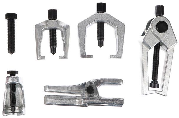 Sada stahováků kulových čepů a řídících tyčí MECHANIC PULLER SET 6, 6ks - poškozený kufr