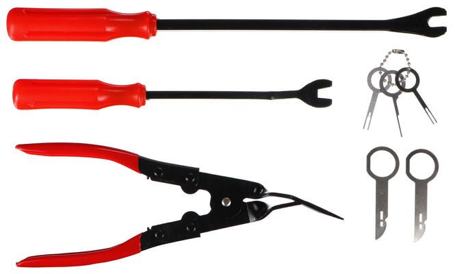 Multifunkční sada k demontáži čalounění a interiéru MECHANIC TRIM SET 19, 19ks