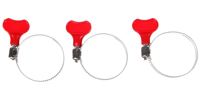 Hadicová spona s motýlkem MECHANIC CONNECT 32-44mm, 10ks