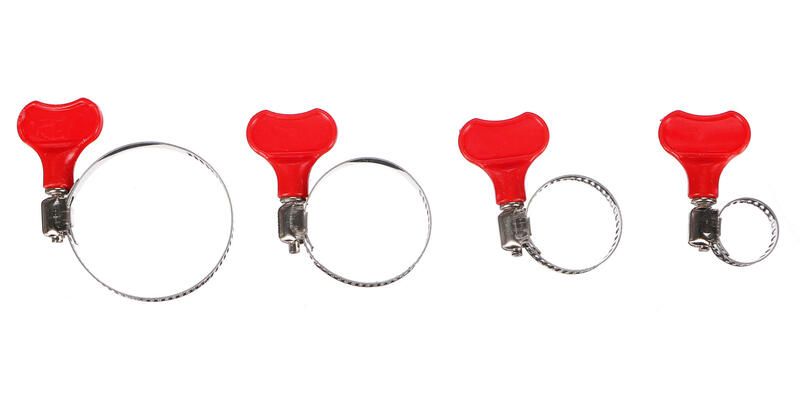 Hadicová spona s motýlkem MECHANIC CONNECT SET 20, 10-44mm, 20ks