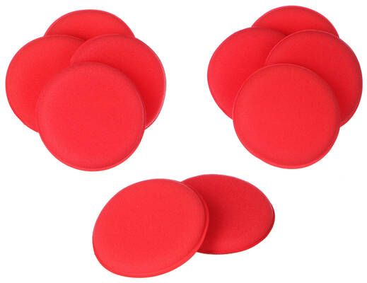 Sada leštících polštářků na vosk auta CAR DETAILING WAX PAD 10, 10ks