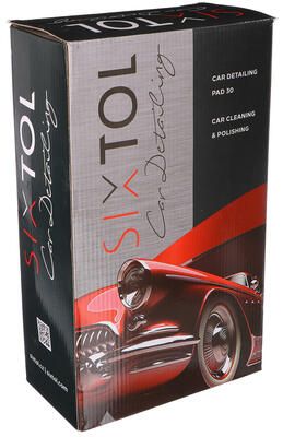 Sada leštících polštářků/houbiček s unašečem pro čištění auta CAR DETAILING PAD 30, 30ks