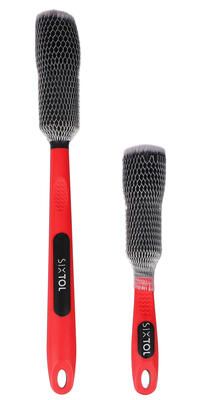 Sada precizních štětců pro čištění auta s ergo rukojetí CAR DETAILING BRUSH 2 PRO, 2ks