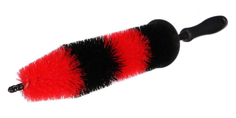 Kartáč na čištění ráfků kol auta CAR DETAILING TIRE BRUSH S, průměr 7 cm