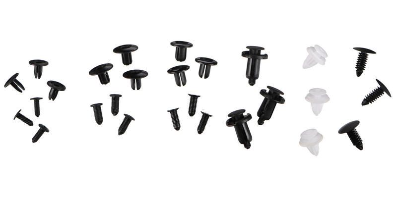 Sada spon, příchytek a kolíků pro čalounění vozidel MECHNIC TRIM CLIP SET 100