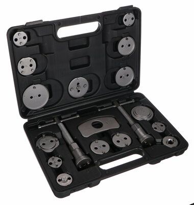 Stlačovák brzdových pístů MECHANIC BRAKE SET BLACK 18, sada 18ks