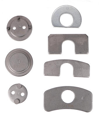 Stlačovák brzdových pístů MECHANIC BRAKE SET BLACK 35, sada 35ks