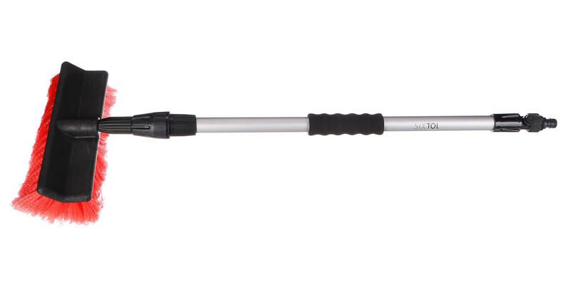 Teleskopický průtokový kartáč na mytí auta CAR DETAILING WASH BRUSH 1, 70-120cm