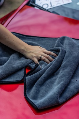 Čistící utěrka z mikrovlákna na mytí auta CAR DETAILING WASH TOWEL L, 50x100cm, 800g/m2